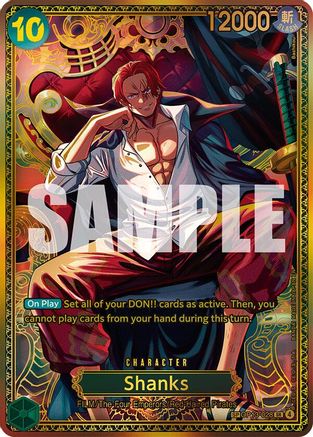 Shanks (OP13-028) (SP) (OP13-028) - The World's Strongest Warriors Foil | Grognard Games
