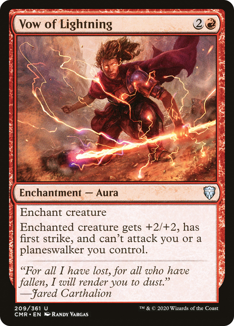 Vow of Lightning [Commander Legends] | Grognard Games