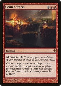 Comet Storm (Oversized) [Oversize Cards] | Grognard Games