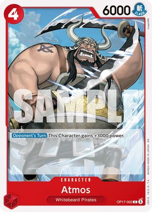 Atmos (OP17-002) - The World's Strongest Warriors | Grognard Games