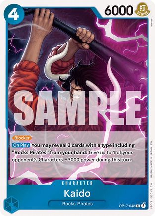 Kaido (042) (OP17-042) - The World's Strongest Warriors Foil | Grognard Games