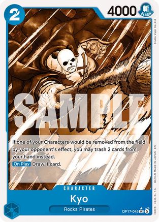 Kyo (Pandaman Art) (OP17-045) - The World's Strongest Warriors | Grognard Games