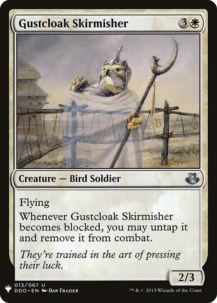 Gustcloak Skirmisher [Mystery Booster] | Grognard Games
