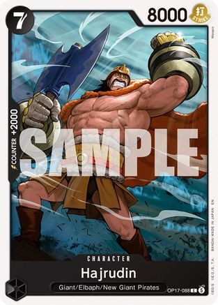 Hajrudin (OP17-088) - The World's Strongest Warriors | Grognard Games