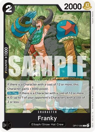 Franky (OP17-090) - The World's Strongest Warriors | Grognard Games