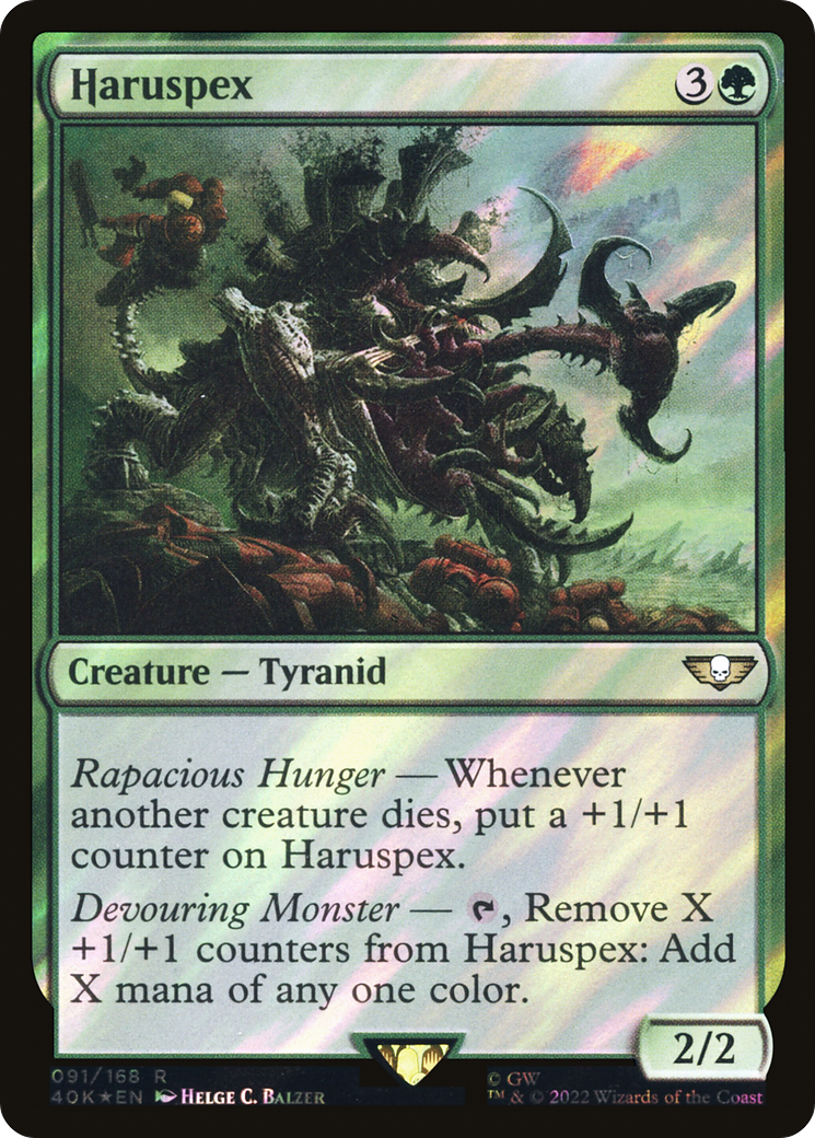 Haruspex (Surge Foil) [Universes Beyond: Warhammer 40,000] | Grognard Games