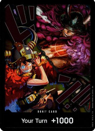 DON!! Card (Alternate Art) (Luffy and Loki) - The World's Strongest Warriors | Grognard Games