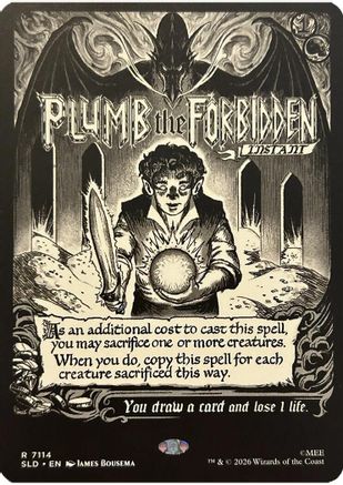 Plumb the Forbidden (SLD-7114) - Secret Lair Drop Series Foil | Grognard Games