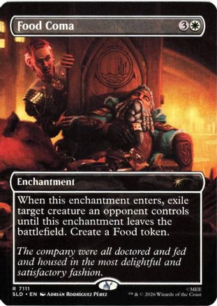 Food Coma (SLD-7111) - Secret Lair Drop Series Foil | Grognard Games