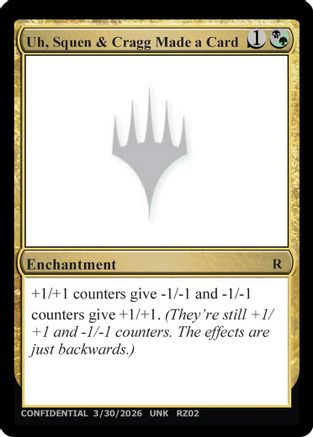 Uh, Squen & Cragg Made a Card (UNK-) - Un-Known Event Playtest Cards | Grognard Games