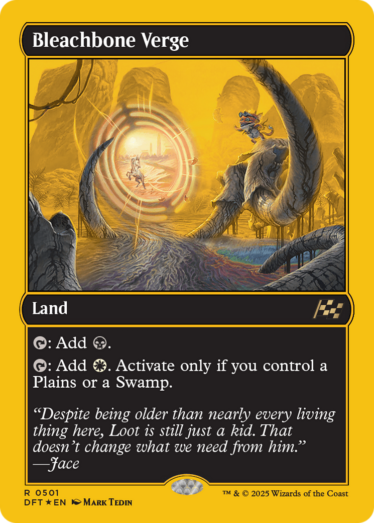 Bleachbone Verge (First-Place Foil) [Aetherdrift] | Grognard Games