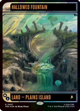 Hallowed Fountain (Surge Foil) (TRK-487) - Star Trek Foil | Grognard Games