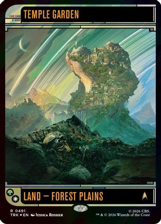 Temple Garden (Surge Foil) (TRK-491) - Star Trek Foil | Grognard Games