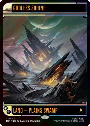 Godless Shrine (Surge Foil) (TRK-492) - Star Trek Foil | Grognard Games