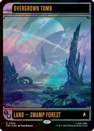 Overgrown Tomb (Surge Foil) (TRK-494) - Star Trek Foil | Grognard Games