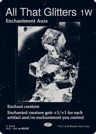 All That Glitters (0122) (SLZ-122) - Secret Lair x MSCHF: The Zeta Set | Grognard Games