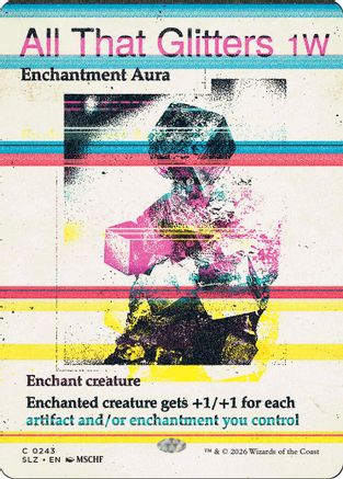 All That Glitters (0243) (SLZ-243) - Secret Lair x MSCHF: The Zeta Set | Grognard Games