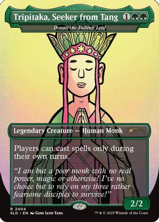 Tripitaka, Seeker from Tang - Dosan the Falling Leaf (SLD-2404) - Secret Lair Drop Series | Grognard Games