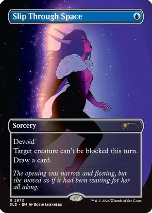 Slip Through Space (SLD-2870) - Secret Lair Drop Series Foil | Grognard Games