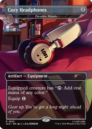 Cozy Headphones - Paradise Mantle (SLD-2825) - Secret Lair Drop Series | Grognard Games