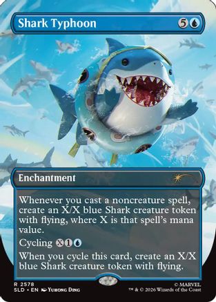 Shark Typhoon (SLD-2578) - Secret Lair Drop Series Foil | Grognard Games