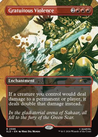 Gratuitous Violence (SLD-2596) - Secret Lair Drop Series | Grognard Games