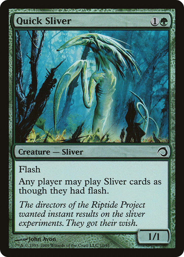 Quick Sliver [Premium Deck Series: Slivers] | Grognard Games