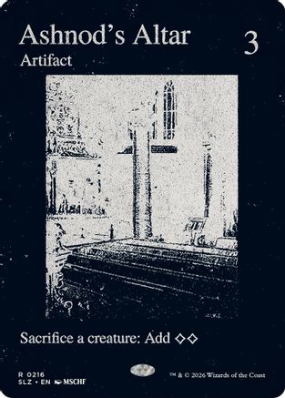 Ashnod's Altar (0216) (SLZ-216) - Secret Lair x MSCHF: The Zeta Set | Grognard Games