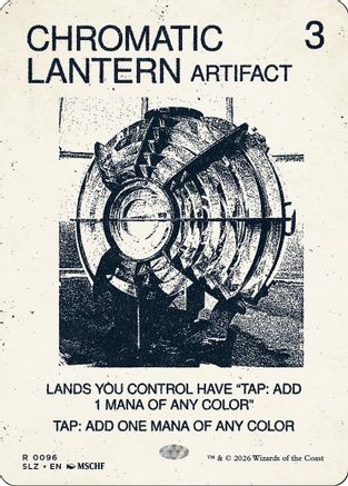 Chromatic Lantern (0096) (SLZ-096) - Secret Lair x MSCHF: The Zeta Set | Grognard Games