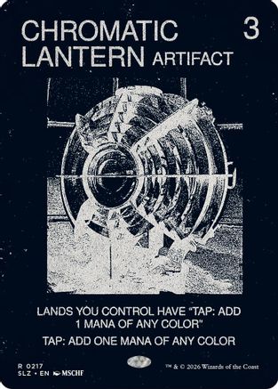 Chromatic Lantern (0217) (SLZ-217) - Secret Lair x MSCHF: The Zeta Set | Grognard Games