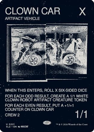 Clown Car (0221) (SLZ-221) - Secret Lair x MSCHF: The Zeta Set | Grognard Games
