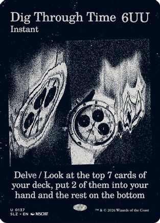 Dig Through Time (0137) (SLZ-137) - Secret Lair x MSCHF: The Zeta Set | Grognard Games