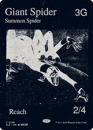 Giant Spider (0196) (SLZ-196) - Secret Lair x MSCHF: The Zeta Set | Grognard Games