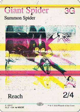 Giant Spider (0317) (SLZ-196) - Secret Lair x MSCHF: The Zeta Set | Grognard Games