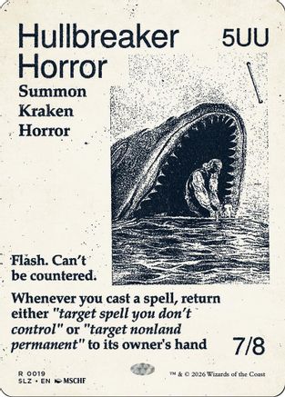 Hullbreaker Horror (0019) (SLZ-019) - Secret Lair x MSCHF: The Zeta Set | Grognard Games