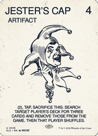 Jester's Cap (0105) (SLZ-105) - Secret Lair x MSCHF: The Zeta Set | Grognard Games