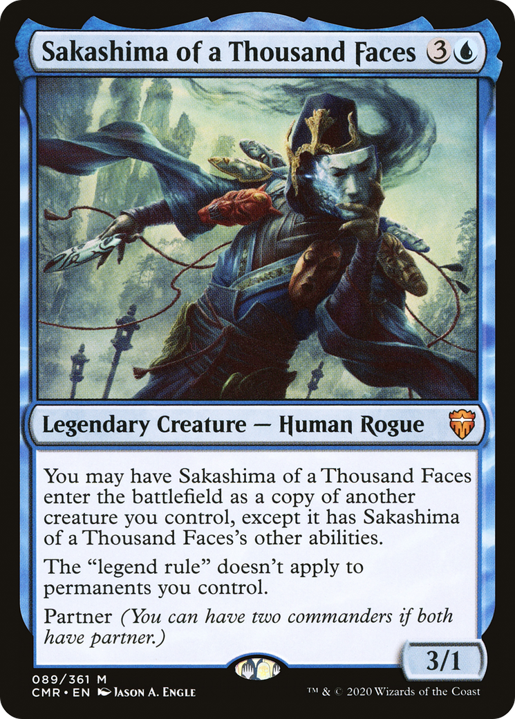 Sakashima of a Thousand Faces [Commander Legends] | Grognard Games