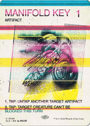 Manifold Key (0348) (SLZ-348) - Secret Lair x MSCHF: The Zeta Set | Grognard Games