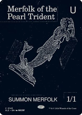 Merfolk of the Pearl Trident (0145) (SLZ-145) - Secret Lair x MSCHF: The Zeta Set | Grognard Games