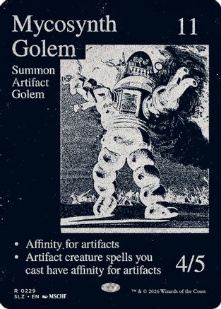 Mycosynth Golem (0229) (SLZ-229) - Secret Lair x MSCHF: The Zeta Set | Grognard Games