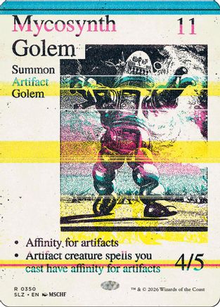 Mycosynth Golem (0350) (SLZ-350) - Secret Lair x MSCHF: The Zeta Set | Grognard Games