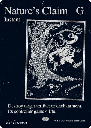 Nature's Claim (0203) (SLZ-203) - Secret Lair x MSCHF: The Zeta Set | Grognard Games