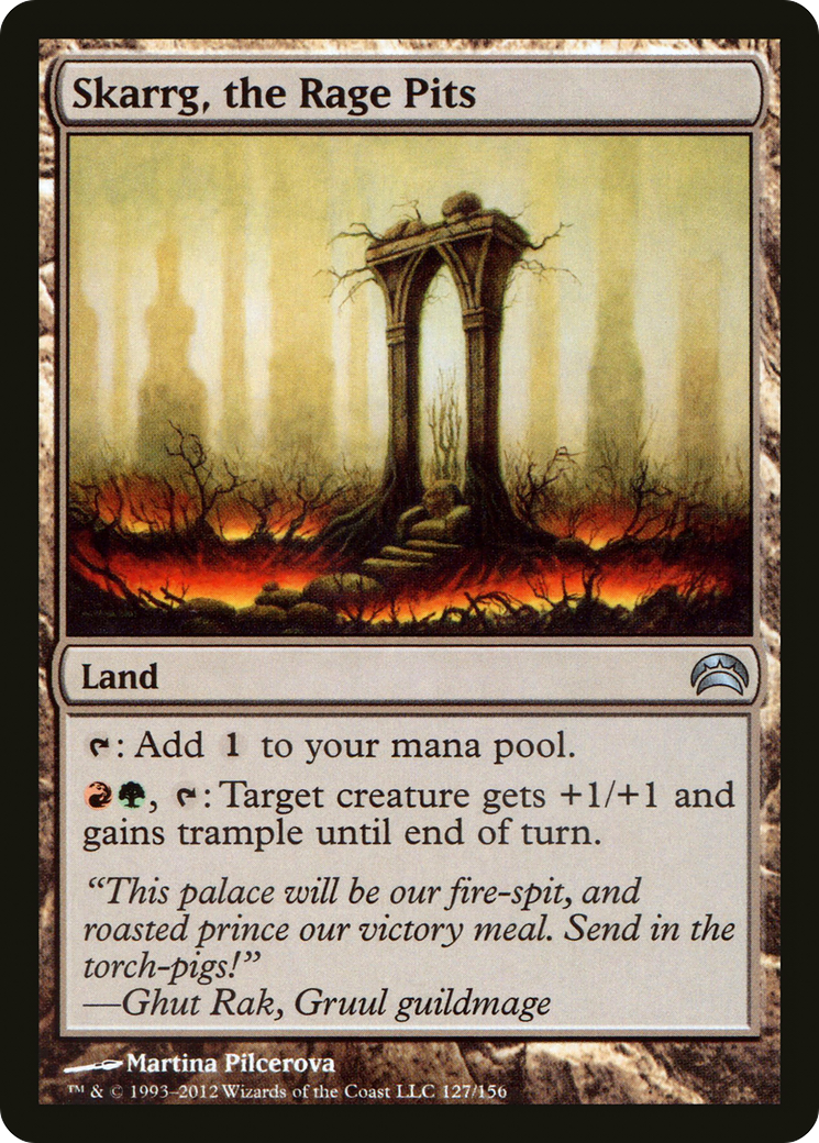 Skarrg, the Rage Pits (PC2-127) - Planechase 2012 Foil | Grognard Games