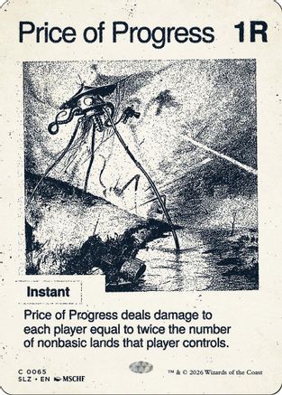 Price of Progress (0065) (SLZ-065) - Secret Lair x MSCHF: The Zeta Set | Grognard Games