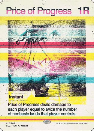 Price of Progress (0307) (SLZ-307) - Secret Lair x MSCHF: The Zeta Set | Grognard Games