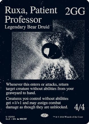 Ruxa, Patient Professor (0204) (SLZ-204) - Secret Lair x MSCHF: The Zeta Set | Grognard Games