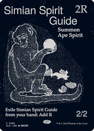 Simian Spirit Guide (0189) (SLZ-189) - Secret Lair x MSCHF: The Zeta Set | Grognard Games