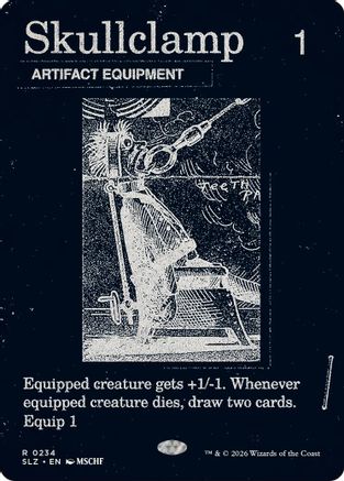 Skullclamp (0234) (SLZ-234) - Secret Lair x MSCHF: The Zeta Set | Grognard Games