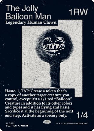 The Jolly Balloon Man (0212) (SLZ-212) - Secret Lair x MSCHF: The Zeta Set | Grognard Games