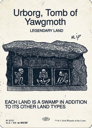 Urborg, Tomb of Yawgmoth (0121) (SLZ-121) - Secret Lair x MSCHF: The Zeta Set | Grognard Games